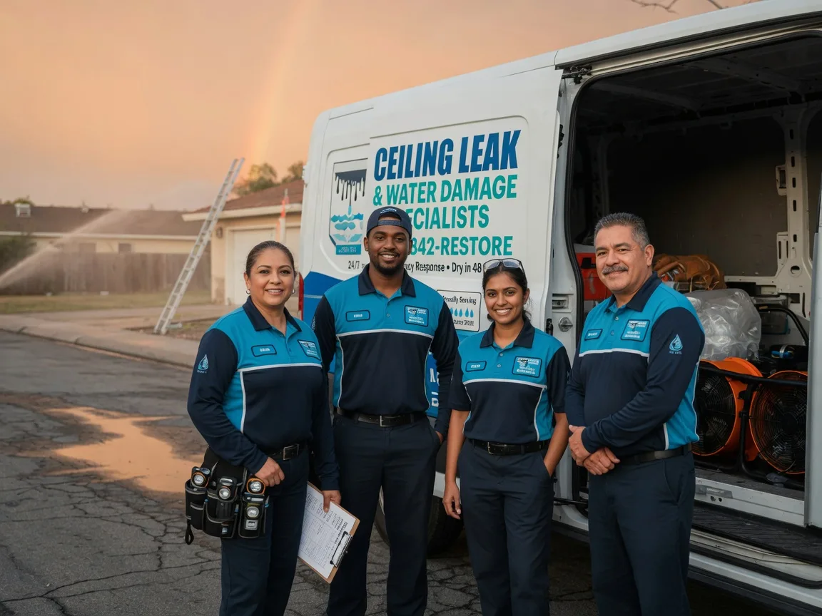 Ceiling Leak Cleanup company in Spencerville, IN